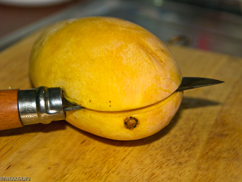 Способы нарезки манго