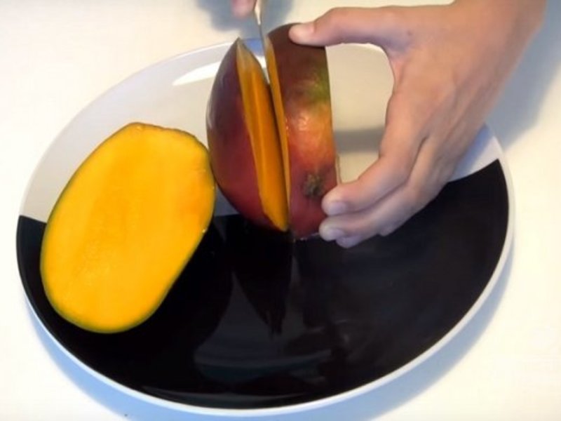 Как почистить манго 