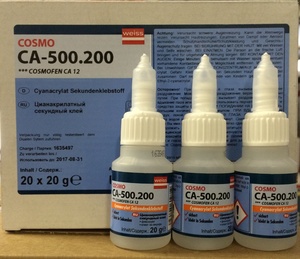 Цианакрилатный секундный клей Cosmofen CA 12