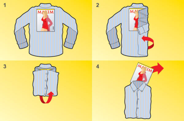 3 способа аккуратно сложить рубашку, чтобы она не помялась
