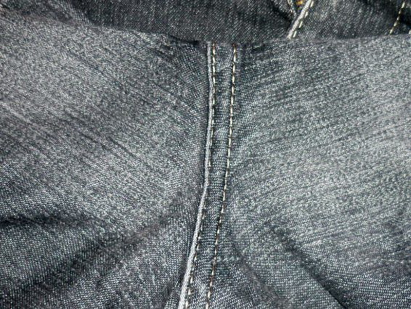Рекомендации, как незаметно зашить джинсы между ног