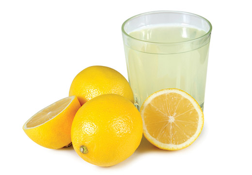 Лимонный сок для чистки кожи