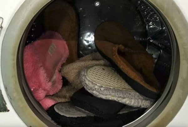 Тапочки можно стирать в стиральной машине: правильный уход за обувью в спальне