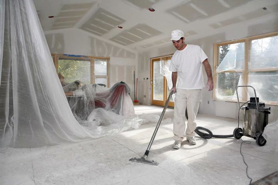 Уборка строительной пыли в квартире за 4 шага