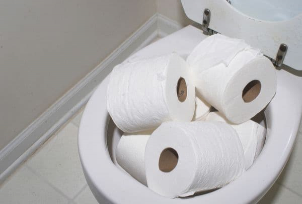 Можно ли выбросить туалетную бумагу в унитаз?