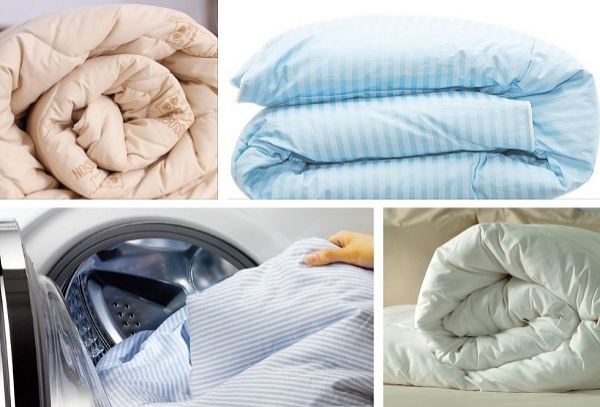Как постирать ватное одеяло дома - в стиральной машине или вручную?