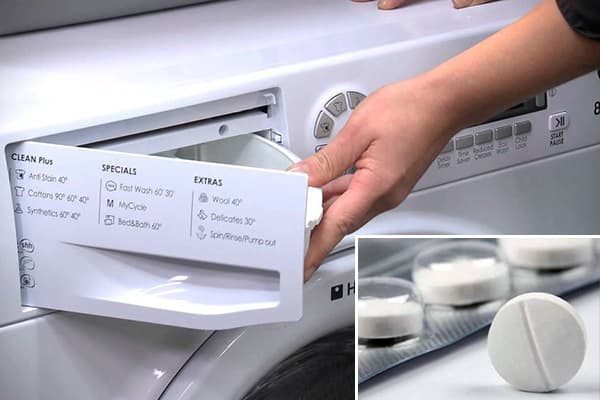 Загадки для мужчин: зачем жена кладет в стиральную машину аспирин?