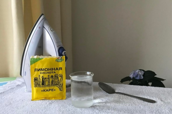 Как очистить железо от накипи с помощью лимонной кислоты в домашних условиях