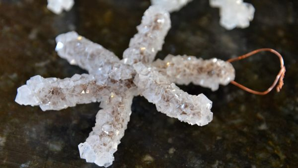 Как вырастить кристалл соли в домашних условиях