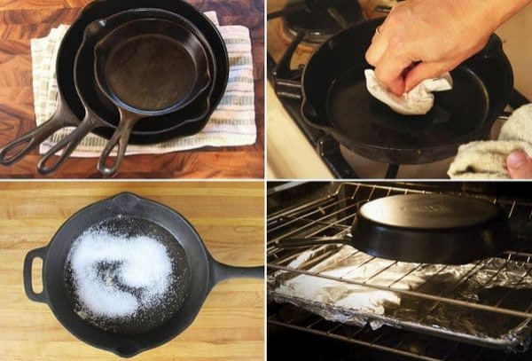 Как приготовить чугунную посуду: отжиг и пропитка