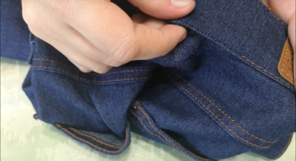 Как усадить джинсы и вернуть им прежнюю форму