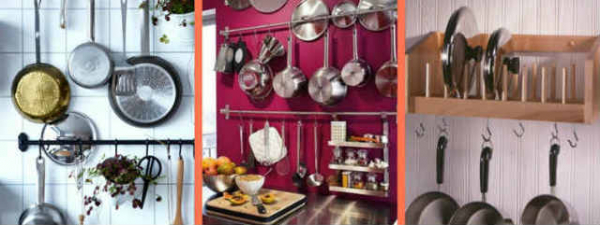 Идеи для хранения кастрюль и сковородок на кухне: удобно, практично и красиво