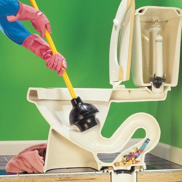 Как прочистить унитаз: как и чем прочистить забитый слив в домашних условиях