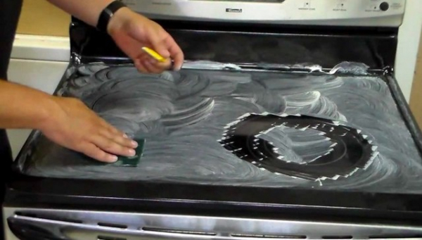 стеклокерамическую тарелку можно мыть меламиновой губкой, правильный уход