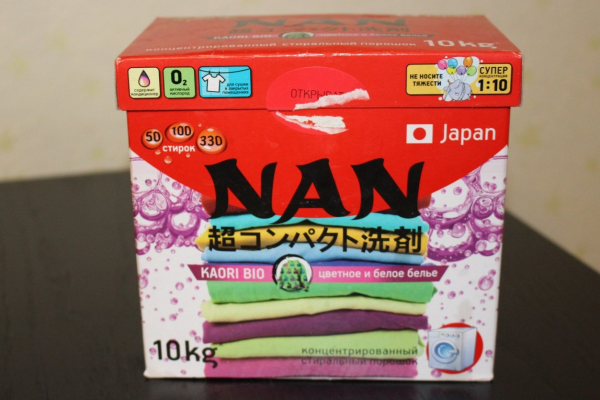 Японские порошки, или безопасное, дешевое и качественное белье