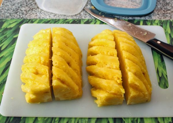 Мы поделились . ананасом: простые и красивые способы нарезать