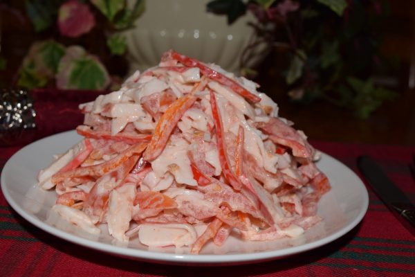 Кулинарная новинка: Салат из Красного моря