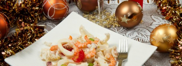 Вкусные новогодние салаты без майонеза - украсьте праздник нетрадиционными блюдами