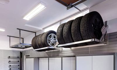 Как хранить колеса на дисках в гараже: правила хранения летней и зимней резины, особенности для зимней и летней, можно ли хранить резину в холодном помещении?