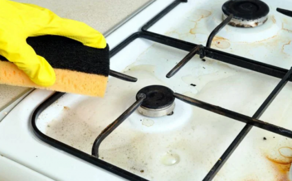 Как почистить газовую плиту в домашних условиях