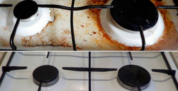 Как почистить газовую плиту в домашних условиях